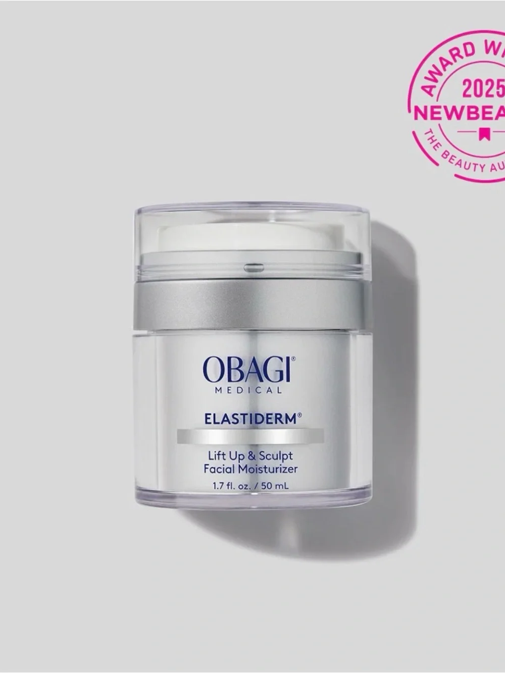Obagi Elastiderm Lift Up & Sculpt Facial Moisturizer - White and Silver Accents